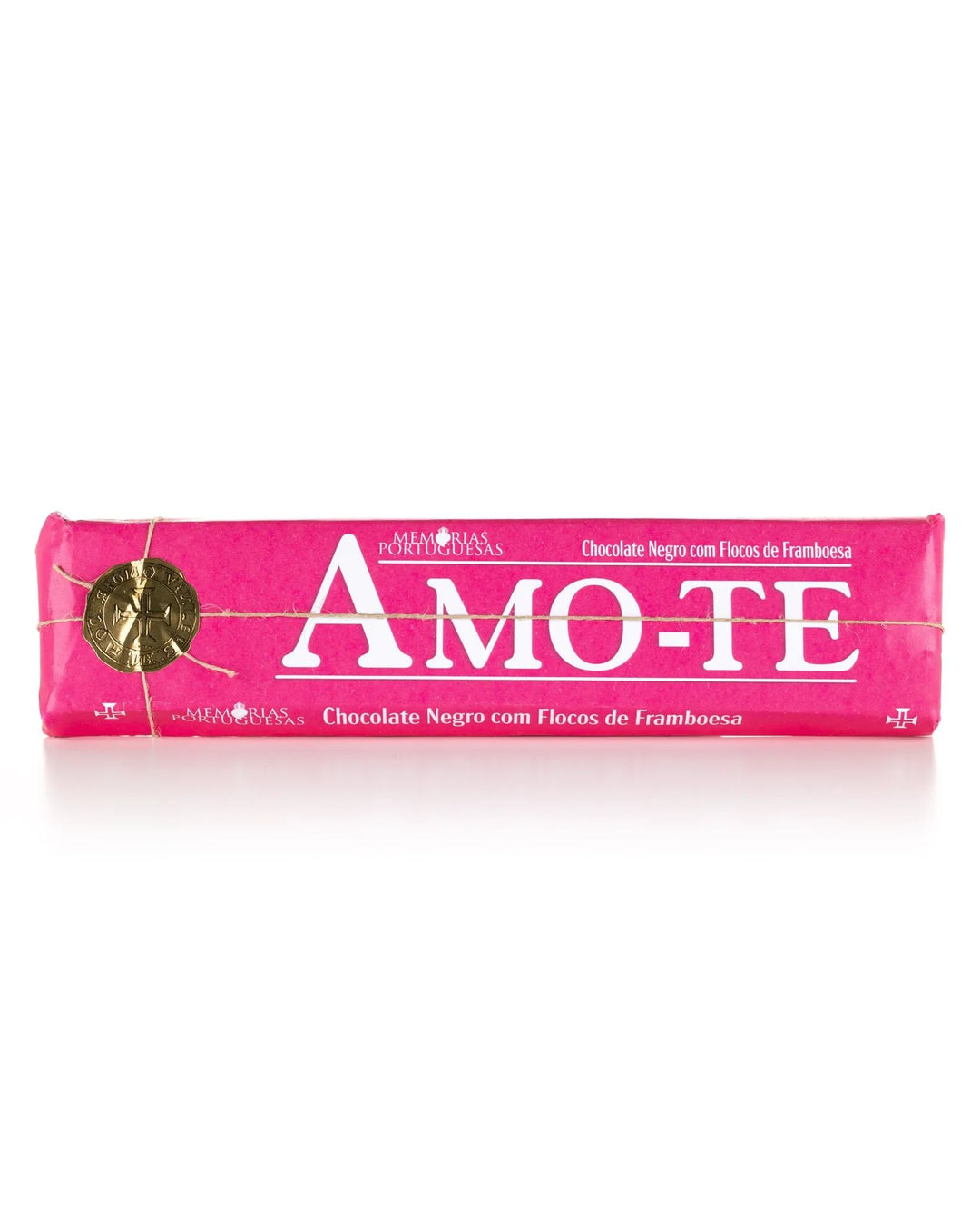 Barra de Chocolate Negro con Frambuesa "Te Quiero" Recuerdos Portugueses 300g