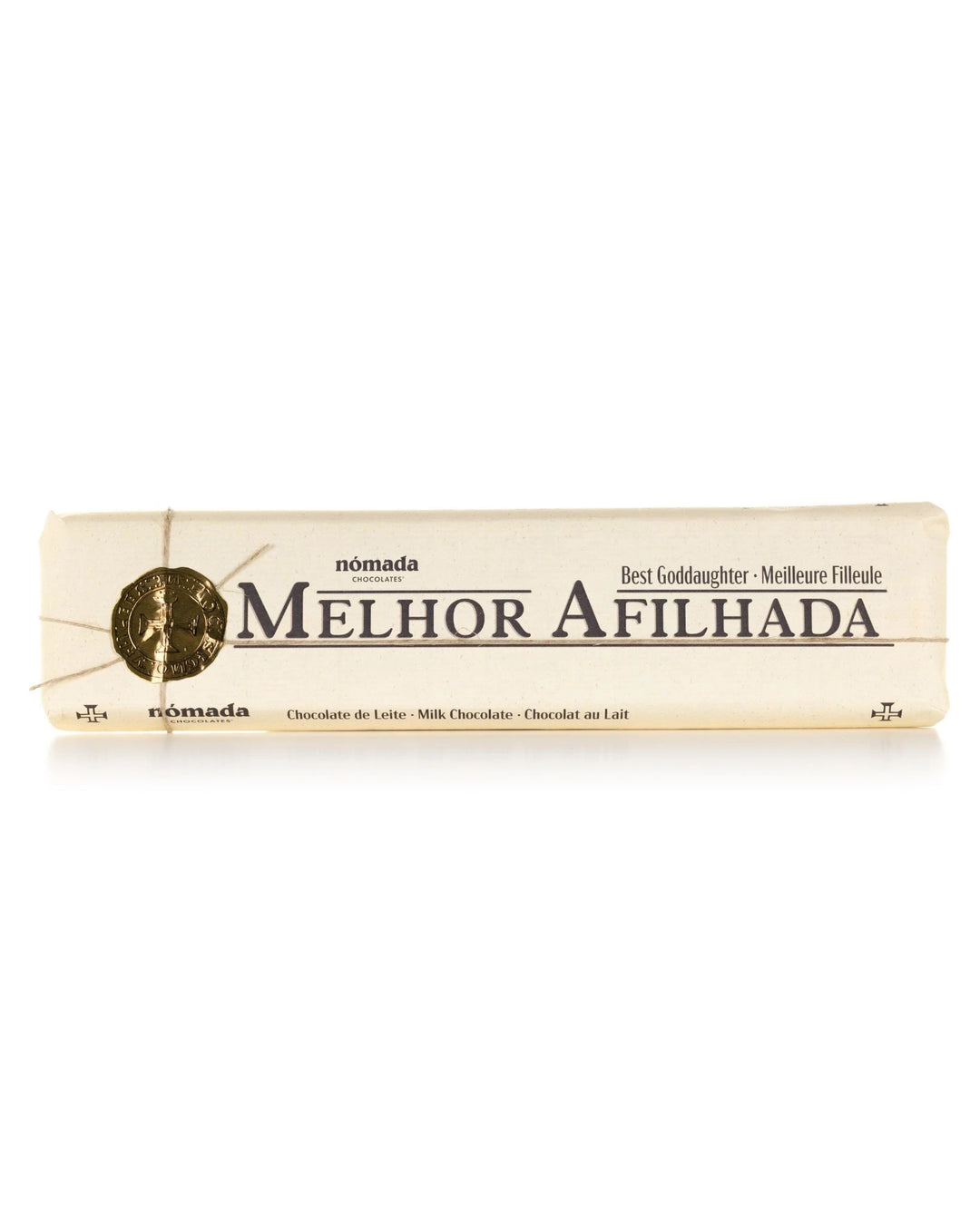 Barra de Chocolate con Leche "La Mejor Ahijada" Chocolates Nômade 300g