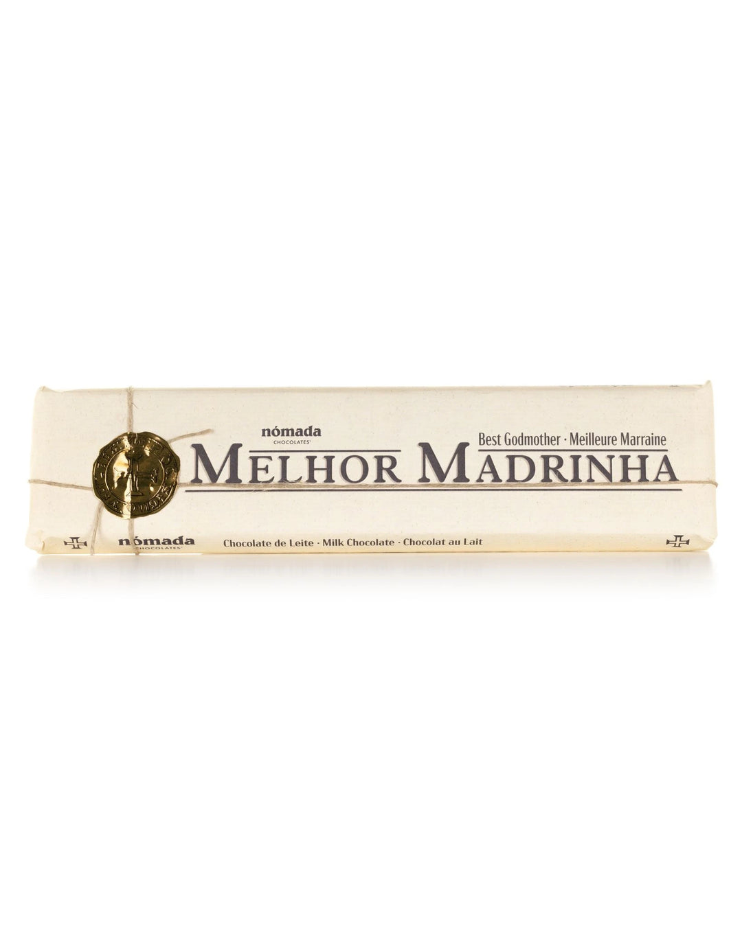 Barra de Chocolate con Leche "La Mejor Madrina" Nômades Chocolates 300g