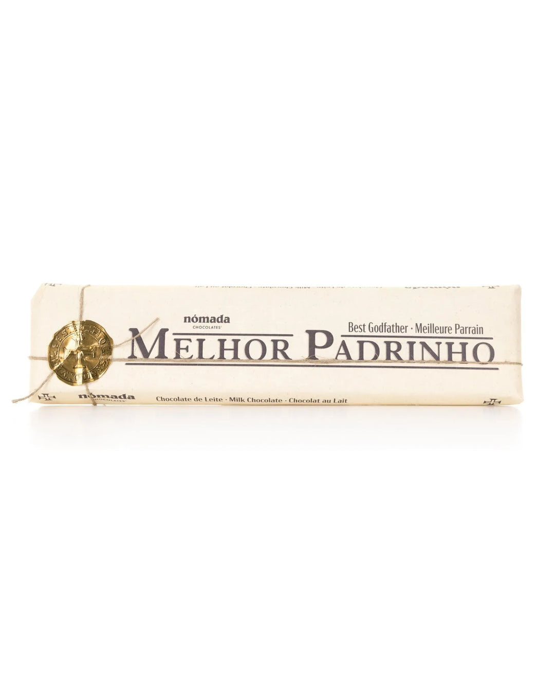 Barra de Chocolate con Leche "El Mejor Padrino" Chocolates Nômade 300g