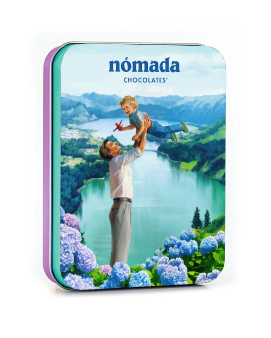 Lata de chocolate con leche "Azores"