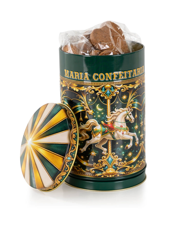 Lata de Bolachas "O Carrossel Encantado" Maria Confeitaria 150g