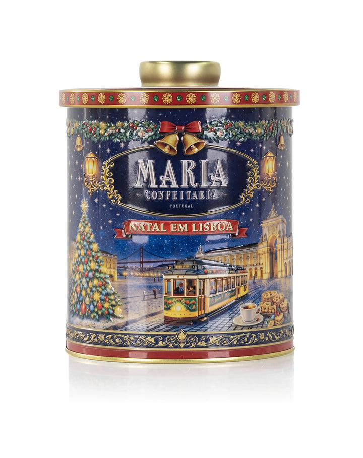 Lata de Bolachas "Natal em Lisboa" Maria Confeitaria 150g