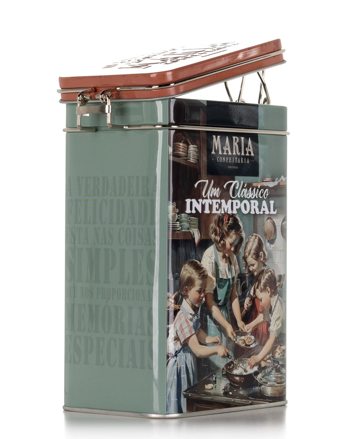 Lata de Biscoitos Artesanais "Intemporal" Maria Confeitaria 150g