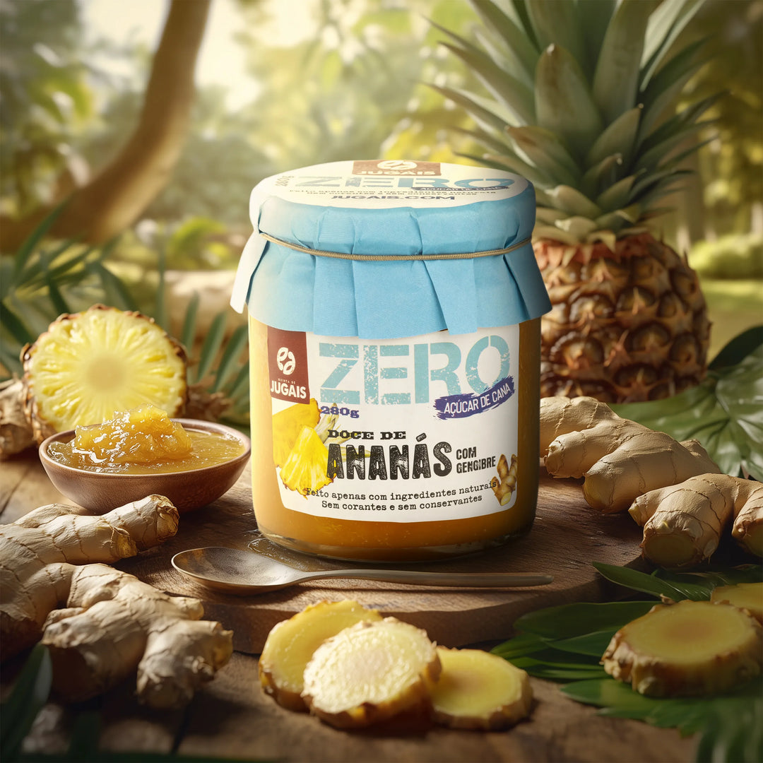 Quinta de Jugais Pineapple and Ginger Zero Sweet 280g