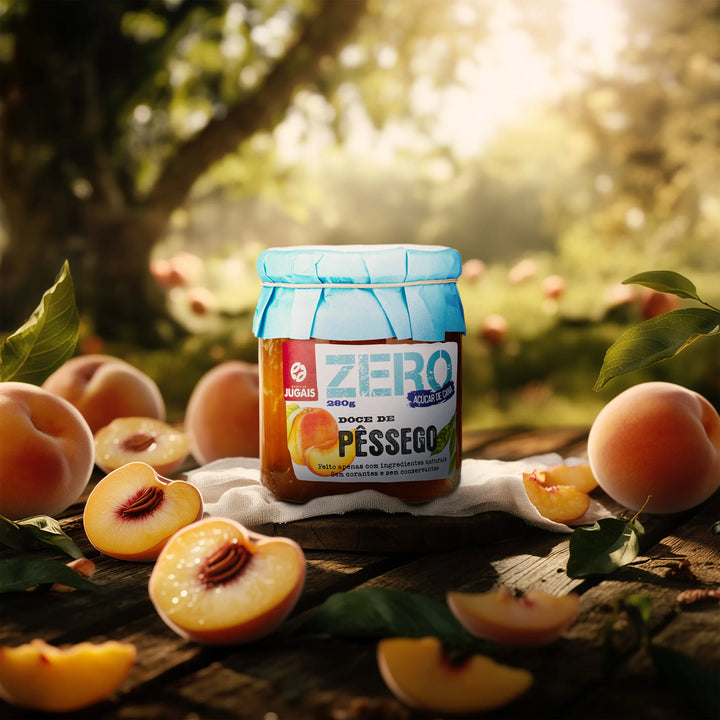 Quinta de Jugais Zero Peach Jam 280g