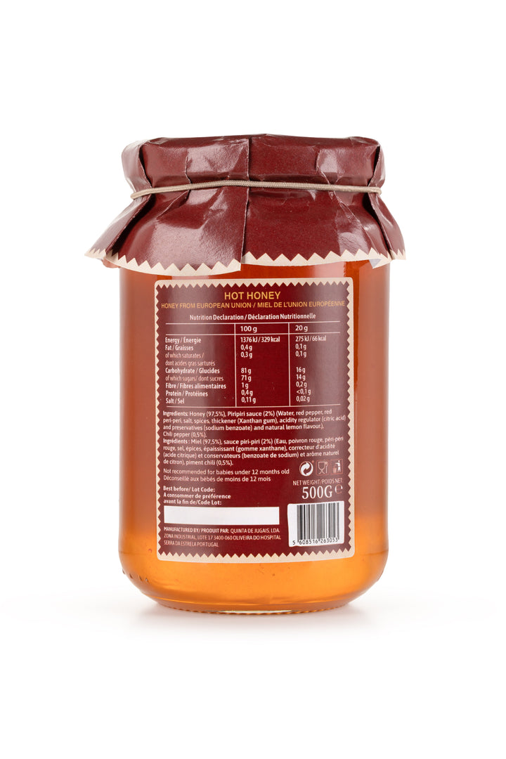 Miel con Especias - HOT HONEY Quinta de Jugais 500g