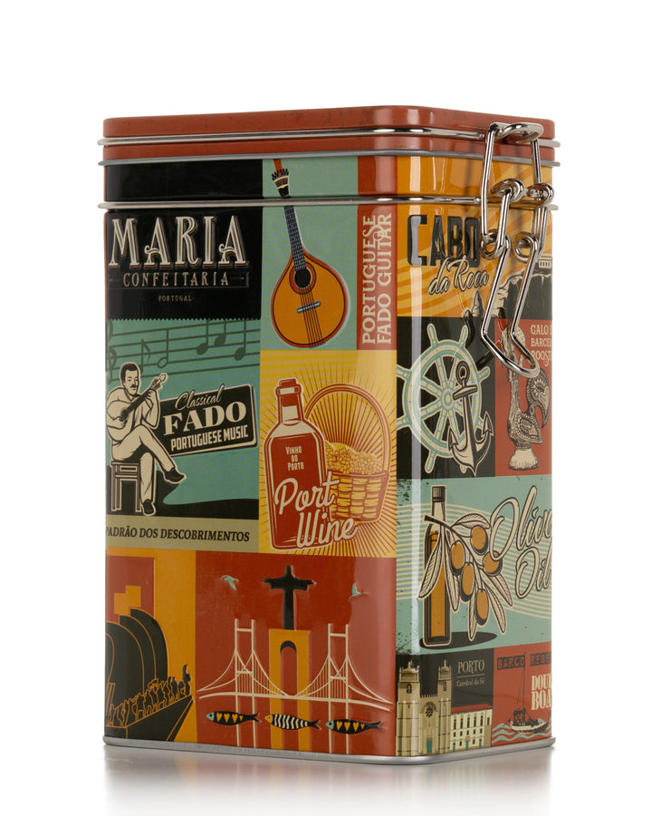 Lata de Biscoitos Artesanais "Portugalia" Maria Confeitaria 150g