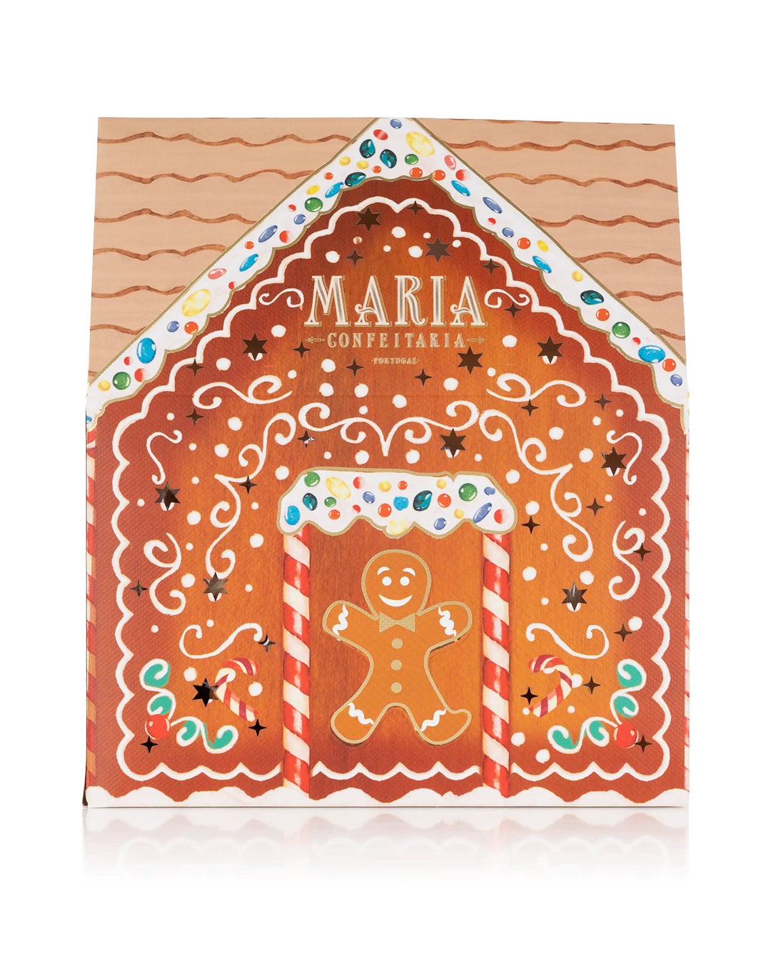 Casa Gingerbread c/Luzes Maria Confeitaria 150g