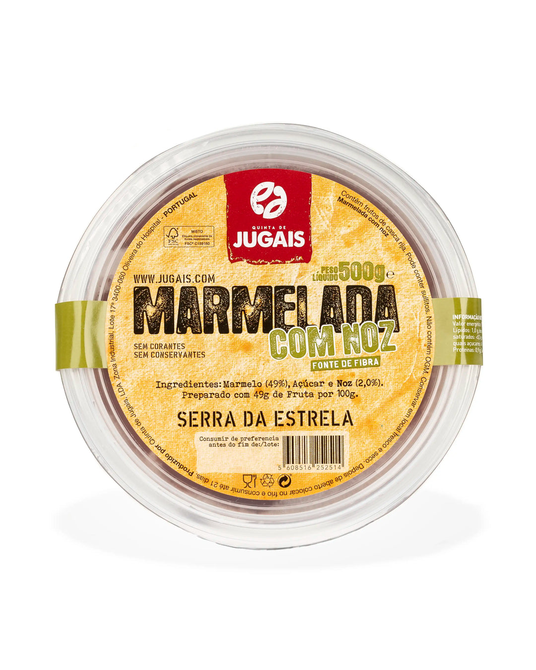 Marmelada c/ Noz Quinta de Jugais 500g