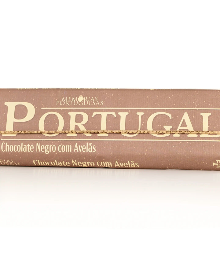 Dark Chocolate Tablet with Hazelnuts "Portugal" 300g 