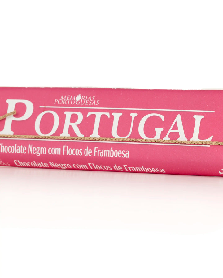 "Portugal" Dark Chocolate with Raspberry Tablet 300g 