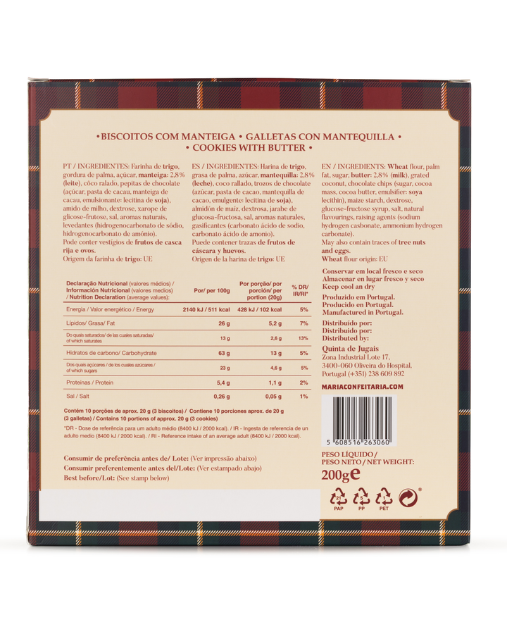 Butter Cookies Maria Confeitaria 200g