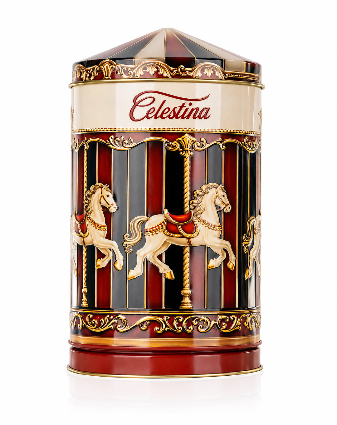 Lata de Bombons Carrossel c/Música Celestina 150g