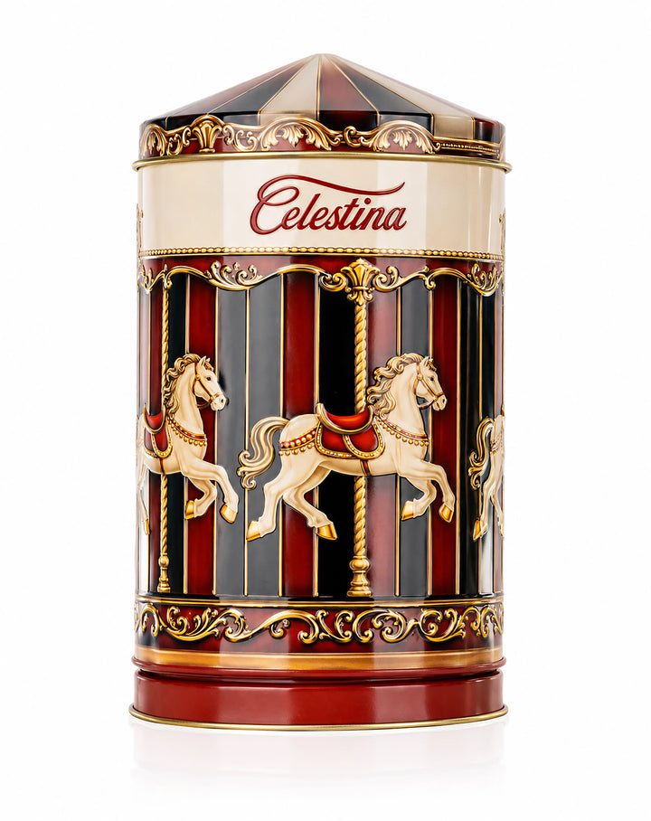 Lata de Bombons Carrossel c/Música Celestina 150g