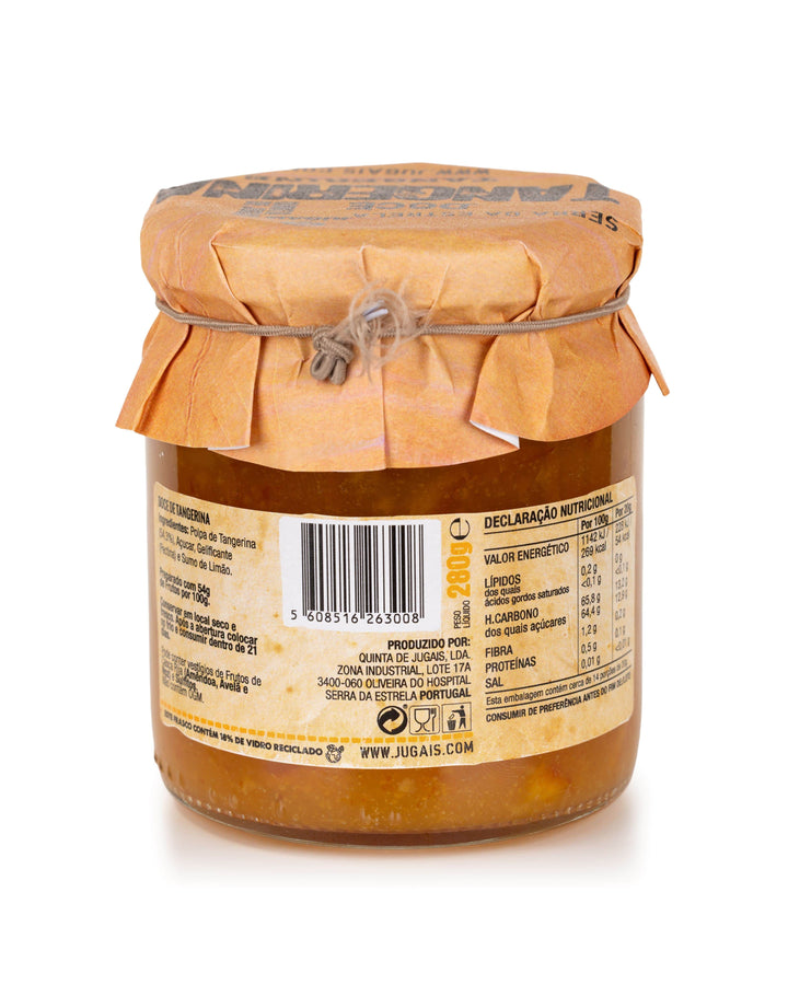 Doce de Tangerina Quinta de Jugais 280g