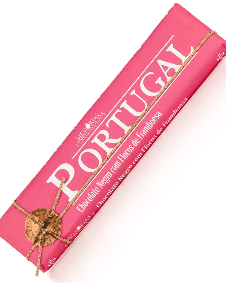 "Portugal" Dark Chocolate with Raspberry Tablet 300g 