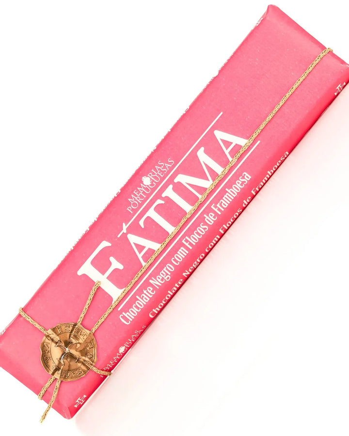 "Fátima" Dark Chocolate with Raspberry Tablet 300g 