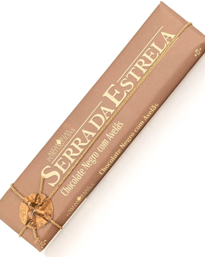 "Serra da Estrela" Dark Chocolate Tablet with Hazelnuts 300g 