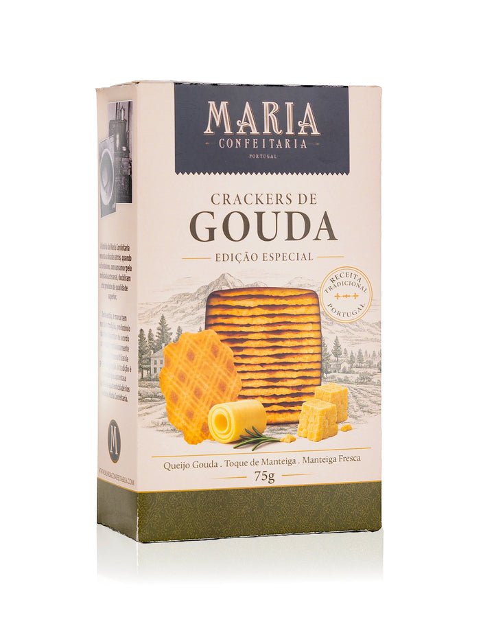 Crackers de Queijo Gouda Maria Confeitaria 75g