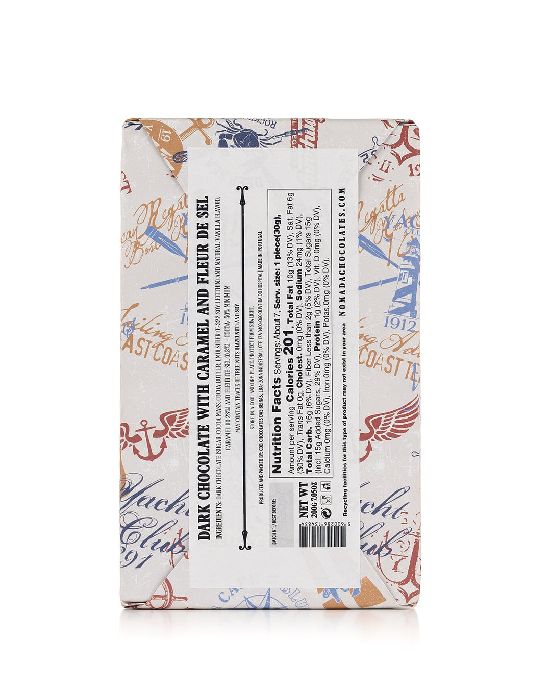 50% Dark Chocolate with Salted Caramel and Fleur de Sel