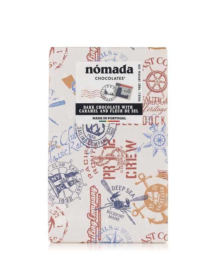50% Dark Chocolate with Salted Caramel and Fleur de Sel