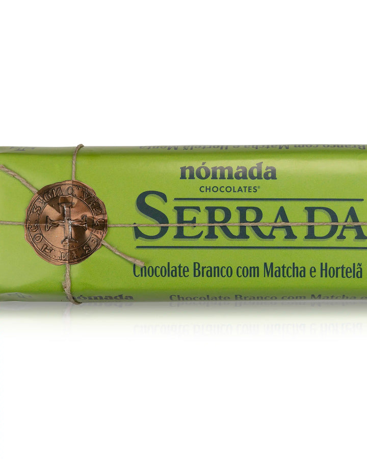 White Chocolate with Matcha and Mint 300g